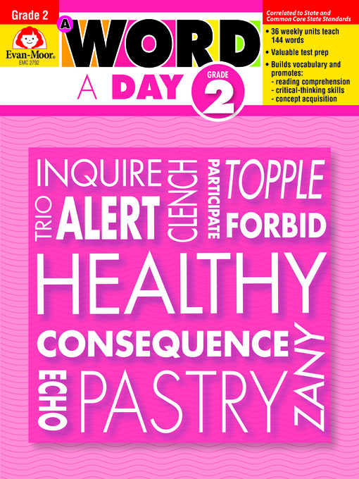 Cover image for A Word a Day, Grade 2